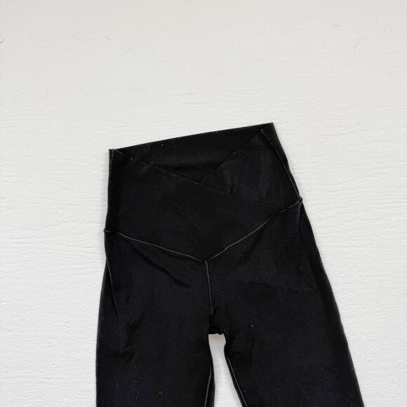 Offline By Aerie Real Me Hi-Rise Flare Leggings Crisscross Waist, Size XS - Picture 2 of 4